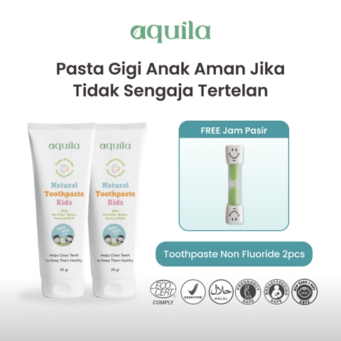 Aquila Bundling Toothpaste Nonfluoride + jam pasir